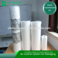 Shanghai manufacturer Logo printing customizedair bubble packing material